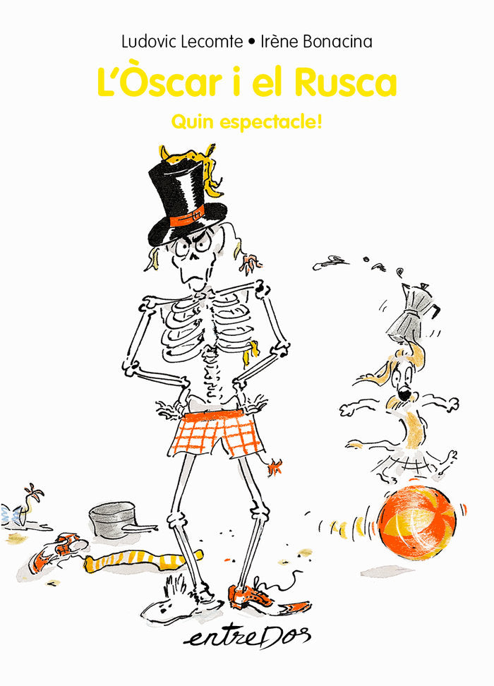 L'OSCAR I EL RUSCA. QUIN ESPECTACLE!, de LECOMTE, LUDOVIC | portada del libro
