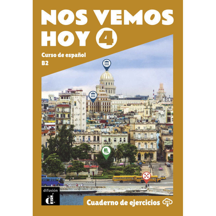 Nos vemos Hoy 4.Cuaderno de ejercicios | portada del libro
