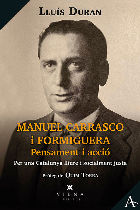 MANUEL CARRASCO I FORMIGUERA, de DURAN SOLA, LLUIS | portada del libro