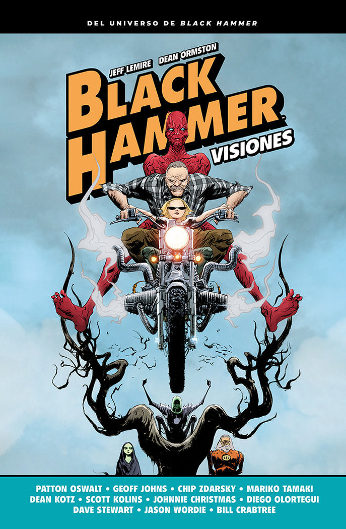 BLACK HAMMER VISIONES 1, de LEMIRE, JEFF | portada del libro