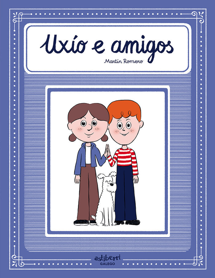 UXIO E AMIGOS. GALEGO, de ROMERO (GALEGO), MARTIN | portada del libro