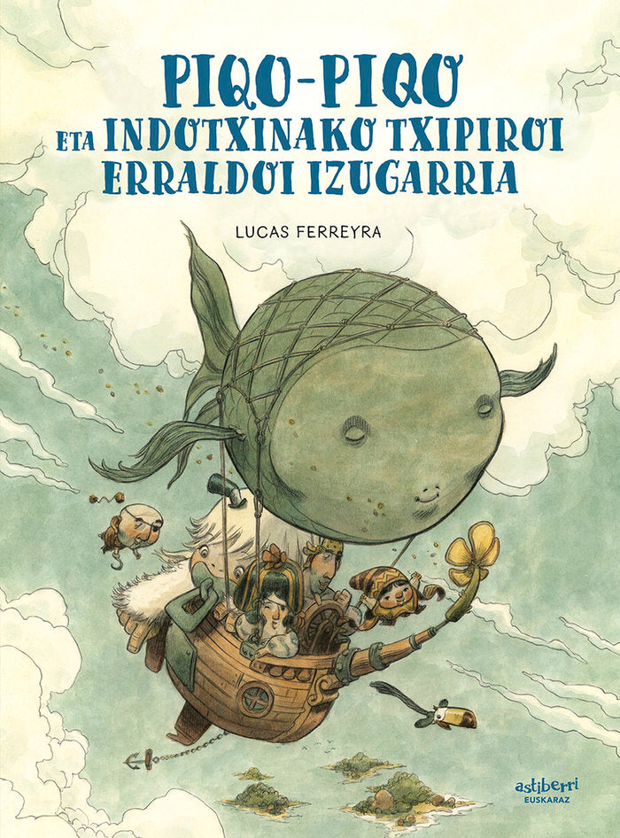 PIQO-PIQO ETA INDOTXINAKO TXIPIROI ERRALDOI IZUGARRIA (EUSK), de FERREYRA (EUSKERA), LUCAS | portada del libro