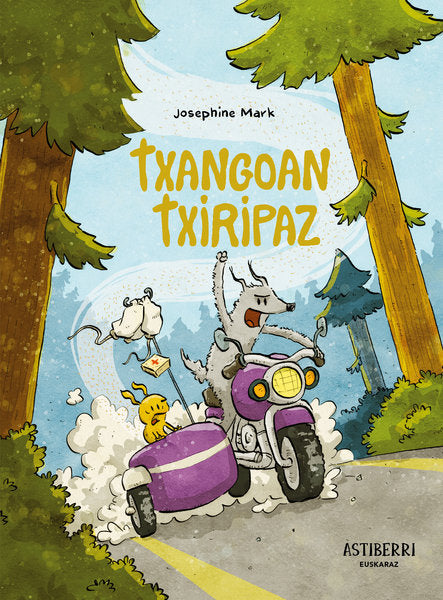 TXANGOAN TXIRIPAZ (EUSKERA), de MARK, JOSEPHINE | portada del libro
