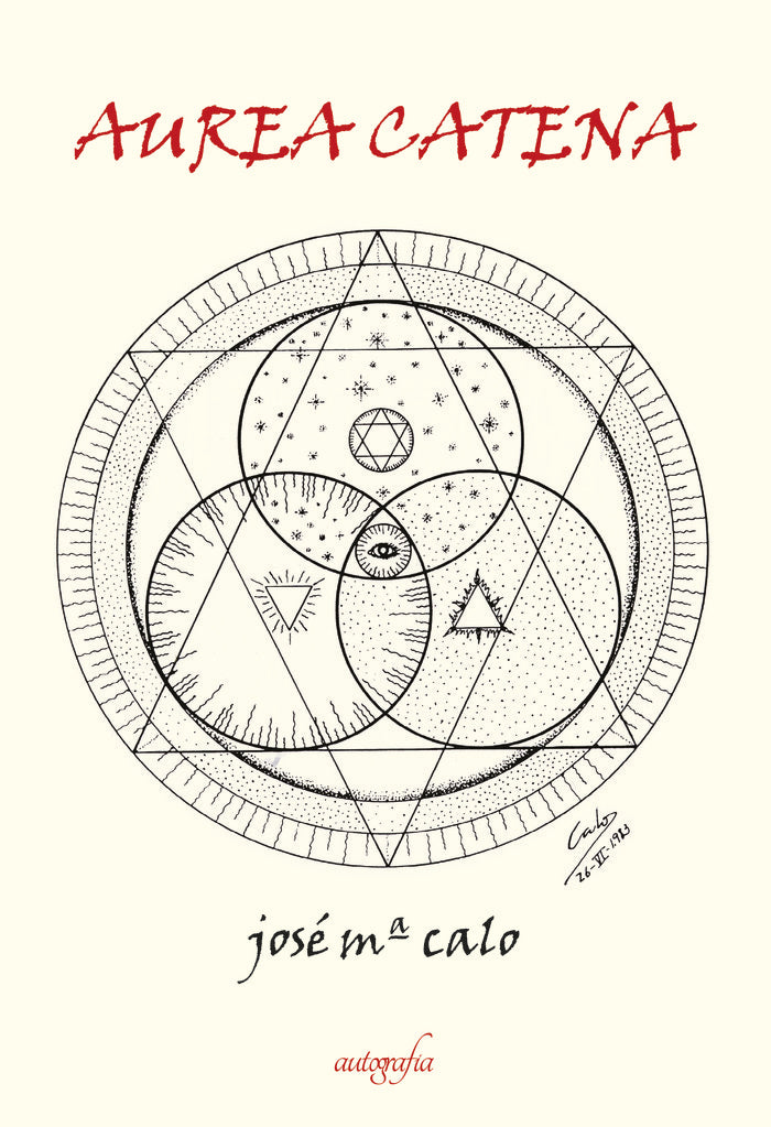 Aurea Catena, de Calo, José Mª | portada del libro