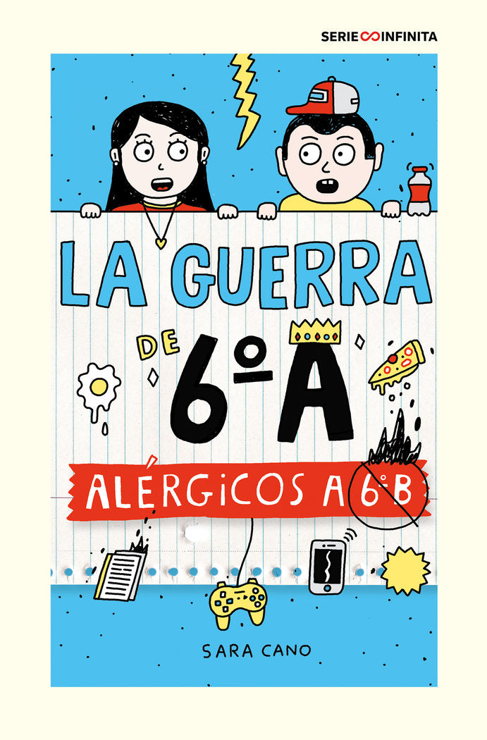 ALERGICOS A 6º B (EDICION ESCOLAR), de CANO FERNANDEZ, SARA | portada del libro