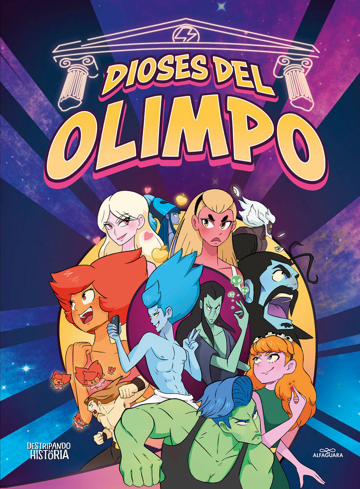 Destripando la historia - Los Dioses del Olimpo, de RODRIGO SEPTIEN RODRI | portada del libro
