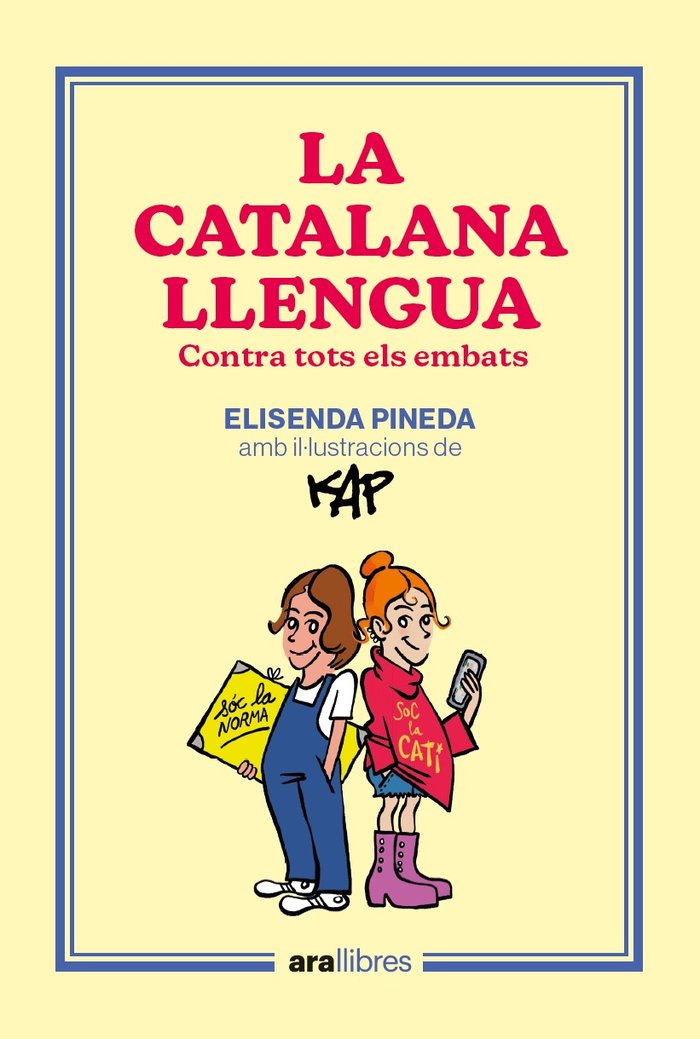 LA CATALANA LLENGUA, de , KAP | portada del libro
