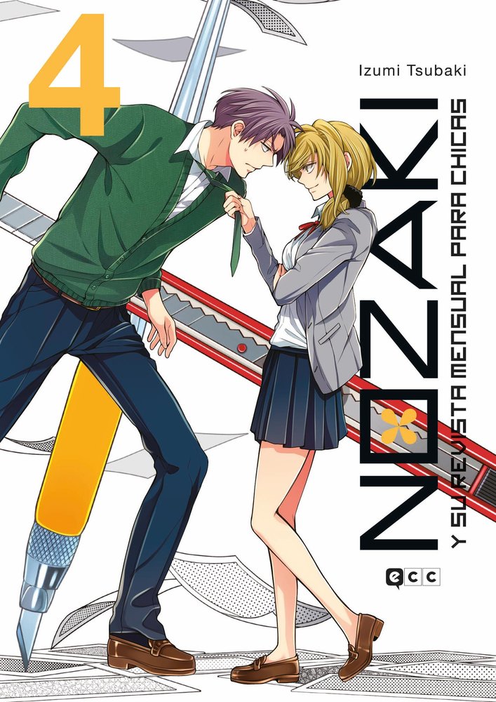 NOZAKI Y SU REVISTA MENSUAL PARA CHICAS VOL. 04, de TSUBAKI, IZUMI | portada del libro