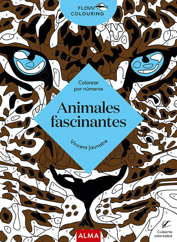 Animales fascinantes (Flow Colouring), de JAUNATRE | portada del libro