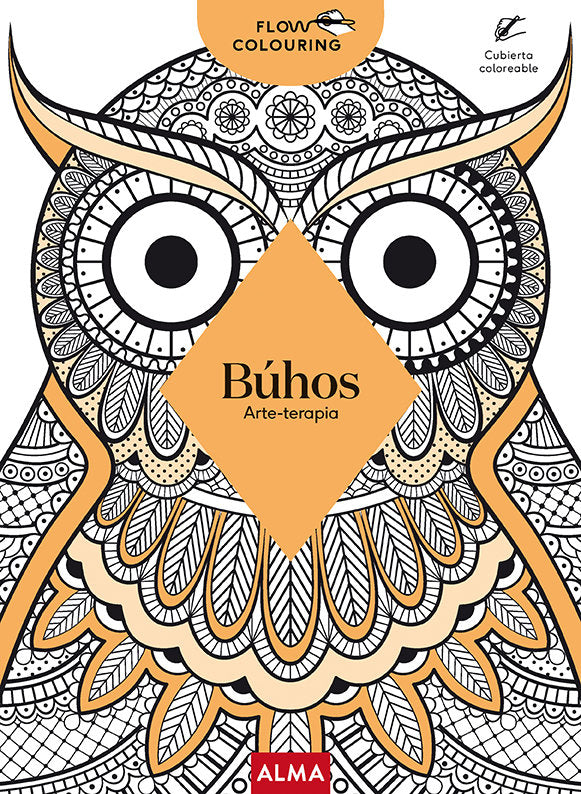 BUHOS FLOW COLOURING, de AA.VV. | portada del libro