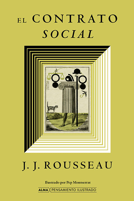El contrato social, de ROUSSEAU, JEAN-JACQUES | portada del libro