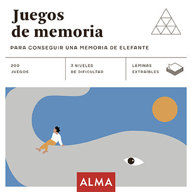 Juegos de memoria para conseguir una memoria de elefante, de CASASIN, ALBERT | portada del libro