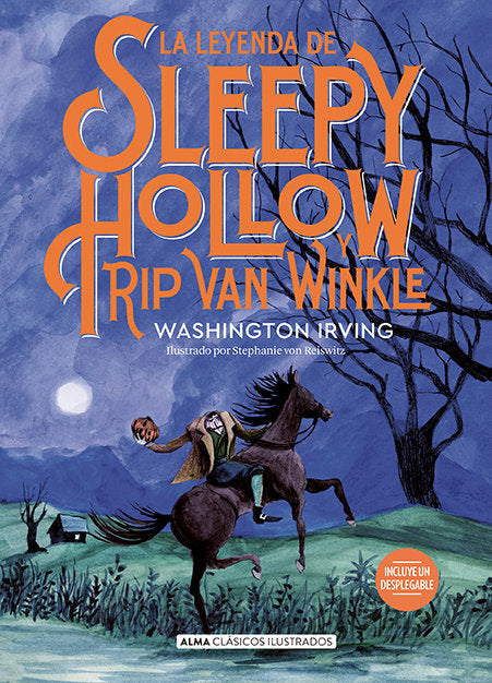 La leyenda de Sleepy Hollow y Rip Van Winkle, de IRVING, WASHINGTON | portada del libro