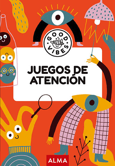 JUEGOS DE ATENCION GOOD VIBES, de CASASIN, ALBERT | portada del libro