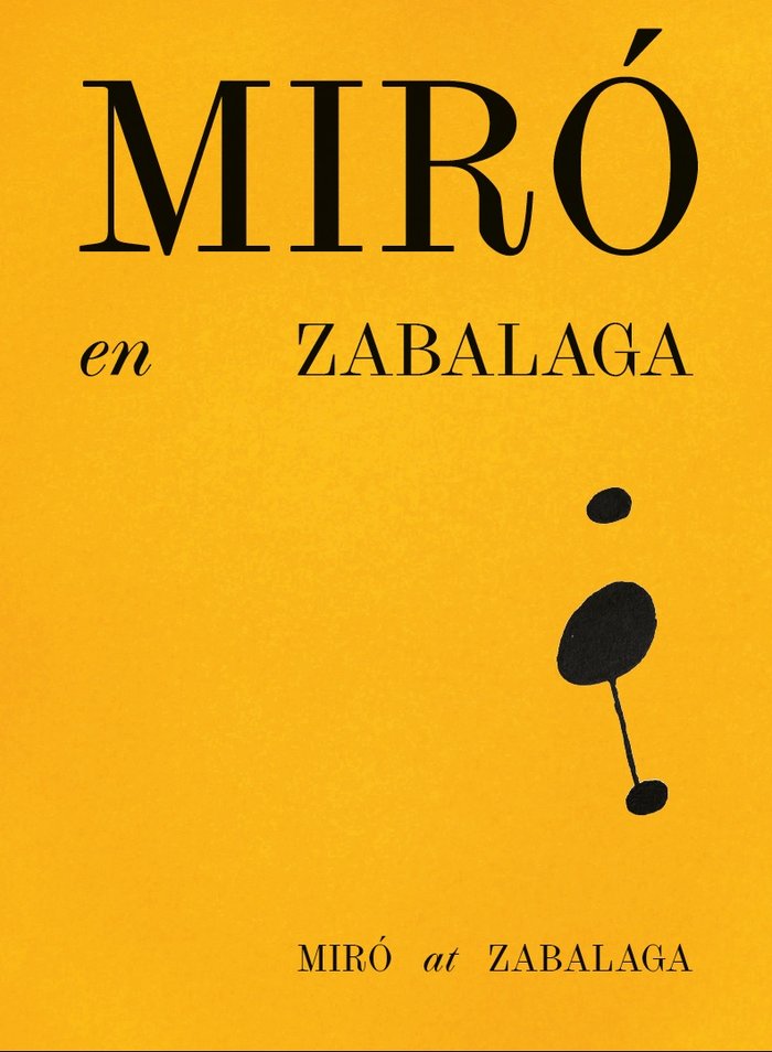 Miró en Zabalaga, de MIRO | portada del libro