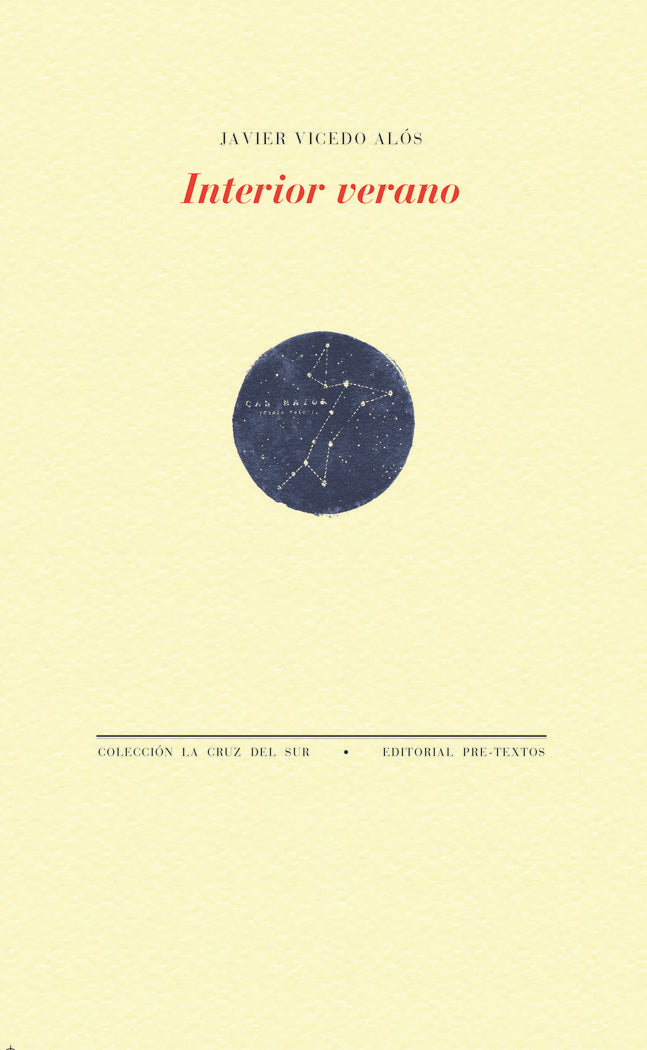 INTERIOR VERANO, de VICEDO ALOS | portada del libro