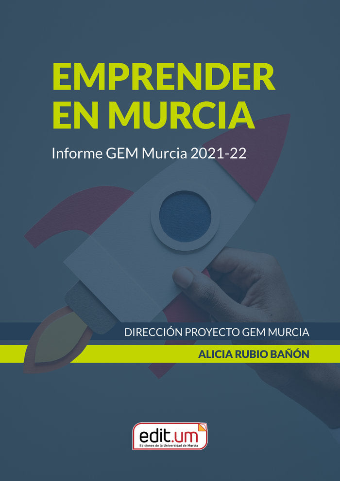Emprender en Murcia, de RUBIO BAÑON | portada del libro