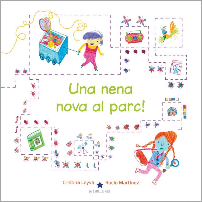 Una nena nova al parc!, de LEYVA, CRISTINA | portada del libro