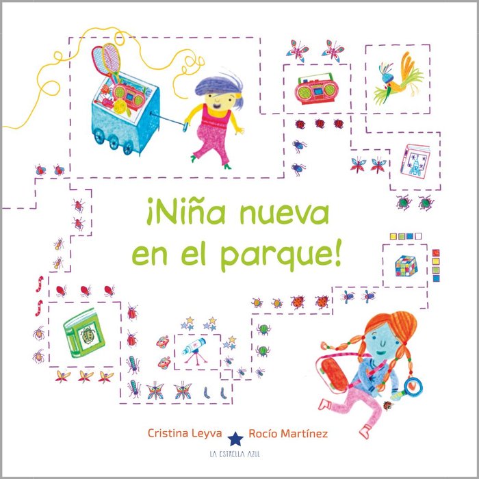 NIÑA NUEVA EN EL PARQUE, de LEYVA, CRISTINA | portada del libro