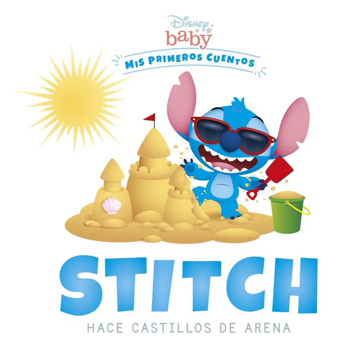 Disney Baby. Stitch hace castillos de arena, de DISNEY | portada del libro