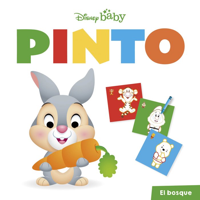 DISNEY BABY. PINTO. EL BOSQUE, de DISNEY | portada del libro
