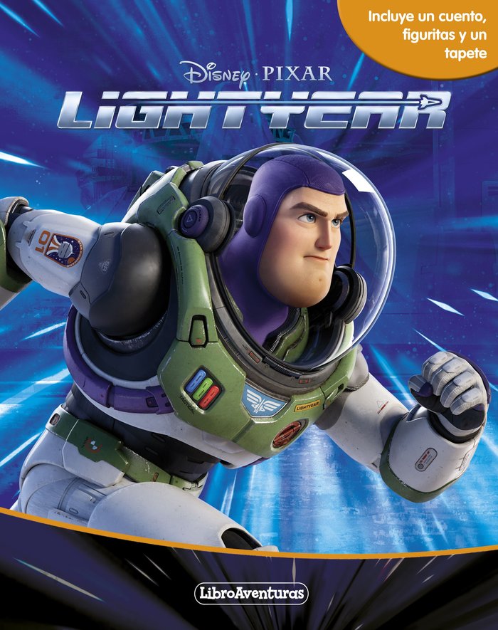 LIGHTYEAR. LIBROAVENTURAS, de DISNEY | portada del libro