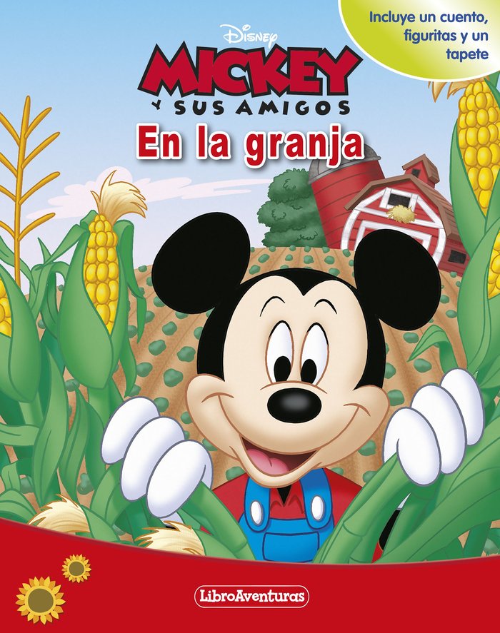 MICKEY Y SUS AMIGOS. EN LA GRANJA. LIBROAVENTURAS, de DISNEY | portada del libro