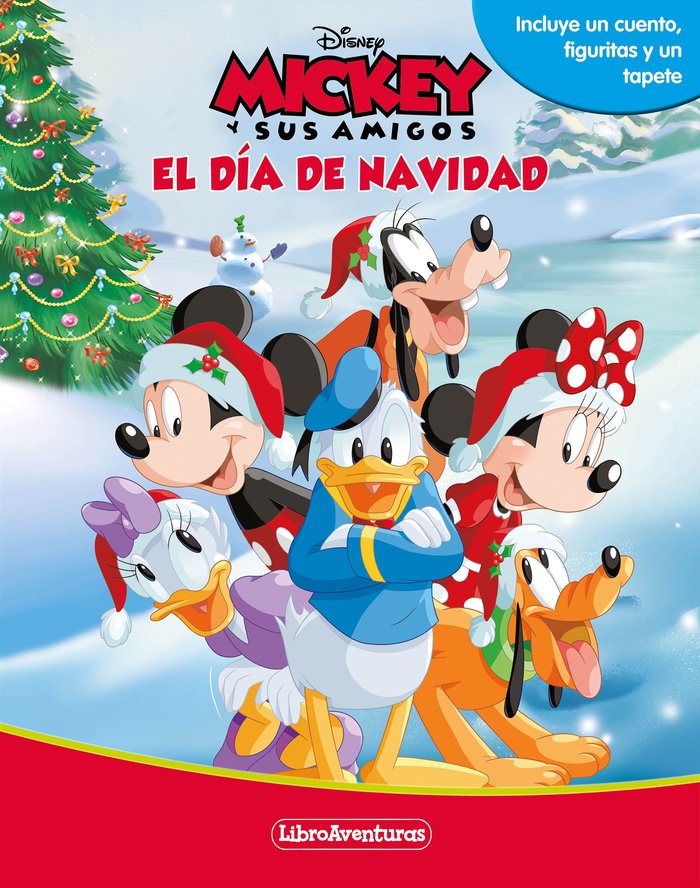 MICKEY Y SUS AMIGOS. EL DIA DE NAVIDAD. LIBROAVENT, de DISNEY | portada del libro