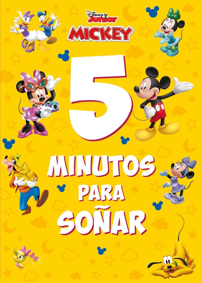 MICKEY. 5 MINUTOS PARA SOÑAR, de DISNEY | portada del libro