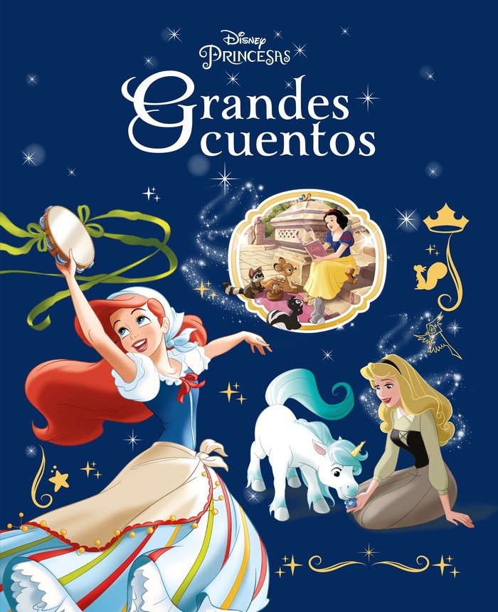 PRINCESAS. GRANDES CUENTOS, de DISNEY | portada del libro
