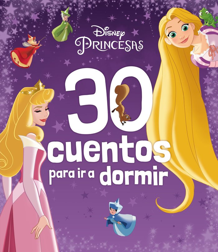 PRINCESAS. 30 CUENTOS PARA IR A DORMIR, de DISNEY | portada del libro