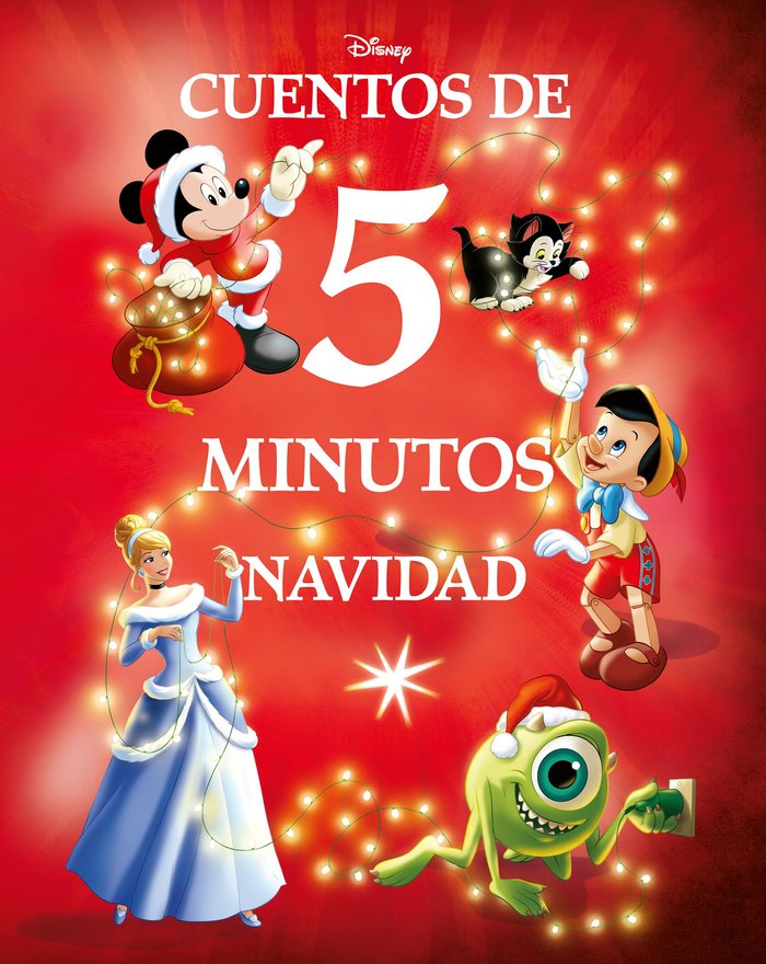 DISNEY. CUENTOS DE 5 MINUTOS. NAVIDAD, de DISNEY | portada del libro