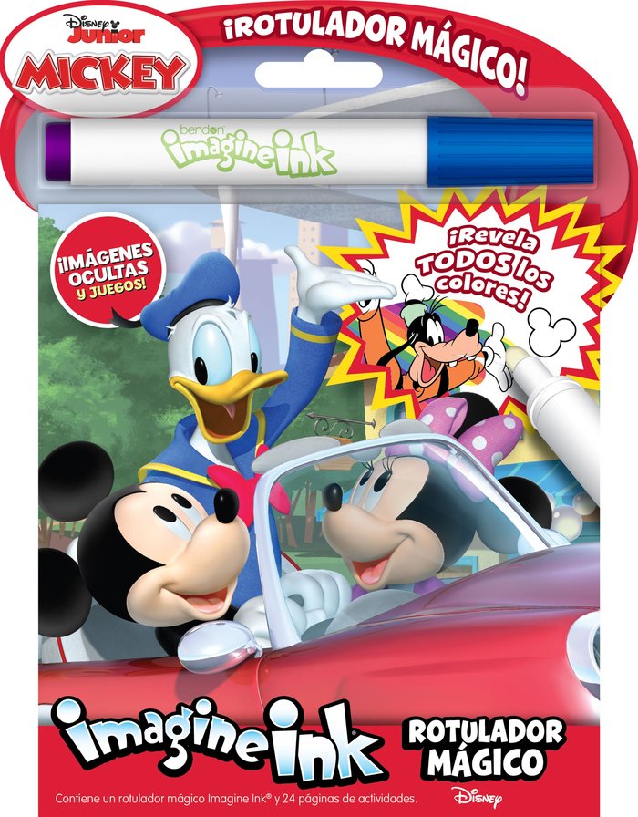 MICKEY Y SUS AMIGOS. ROTULADOR MAGICO 2, de DISNEY | portada del libro