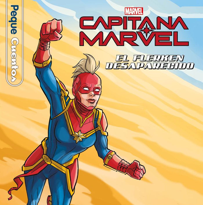 CAPITANA MARVEL. EL FLERKEN DESAPARECIDO. PEQUECUE, de DISNEY | portada del libro
