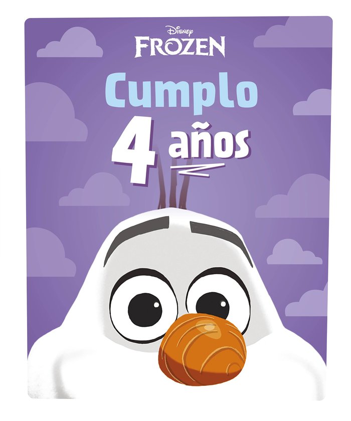 FROZEN. CUMPLO 4 AÑOS, de DISNEY | portada del libro