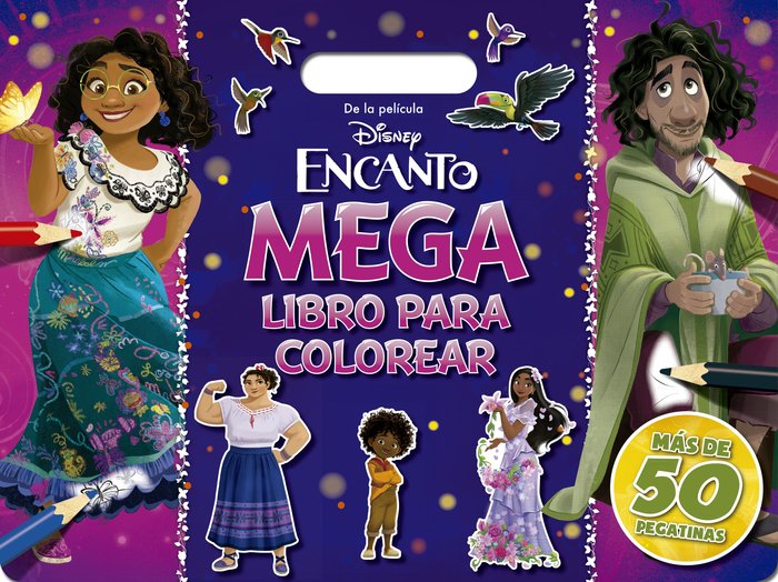 Encanto. Megalibro para colorear, de DISNEY | portada del libro