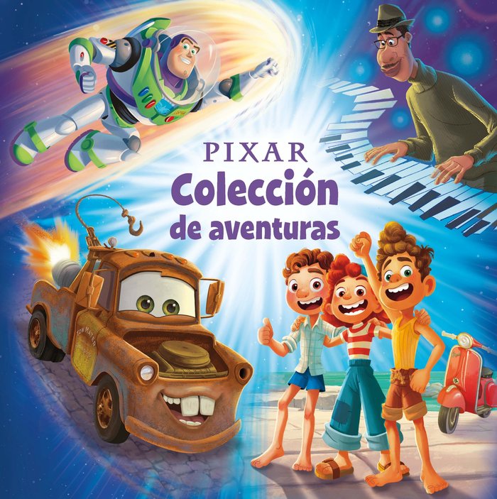 PIXAR. COLECCION DE AVENTURAS, de DISNEY | portada del libro