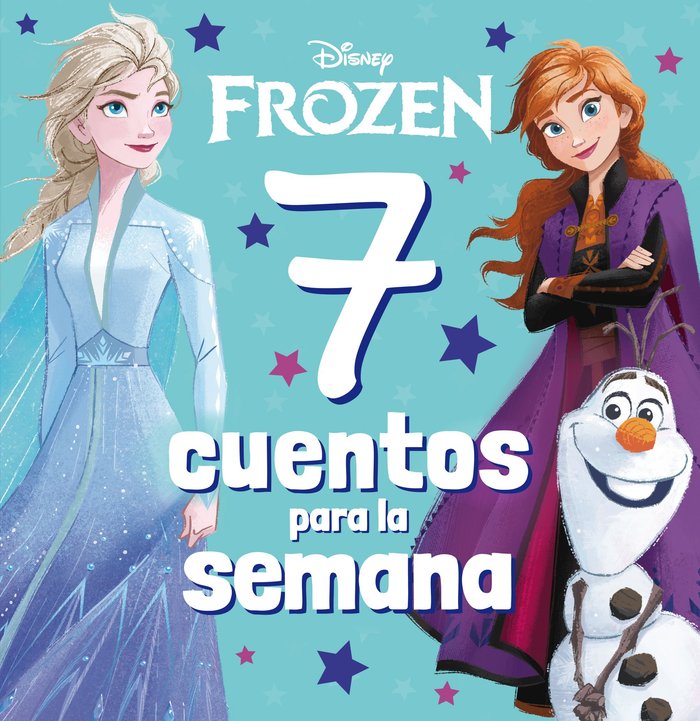FROZEN. 7 CUENTOS PARA LA SEMANA, de DISNEY | portada del libro