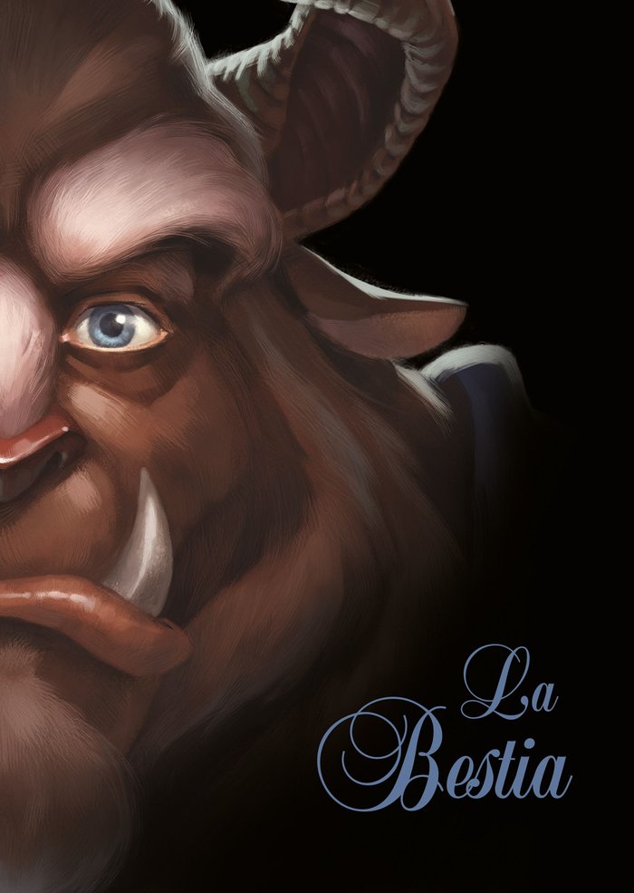 LA BESTIA, de DISNEY | portada del libro