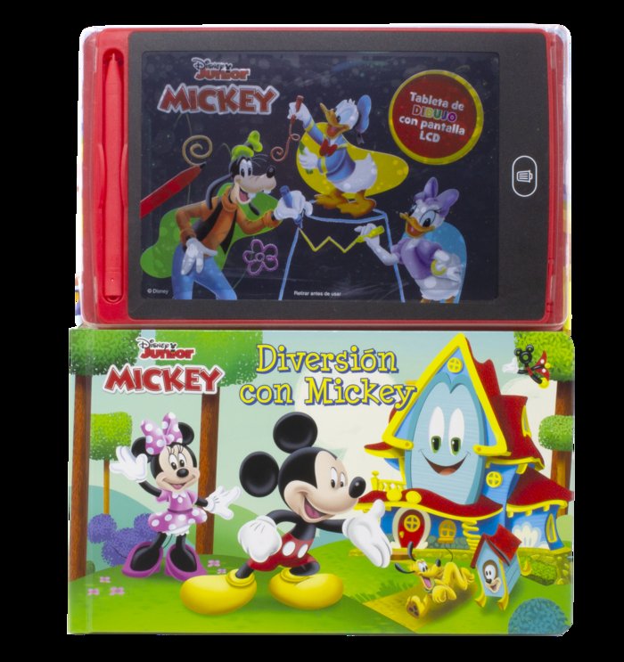 DISNEY. DIVERSION CON MICKEY, de DISNEY | portada del libro