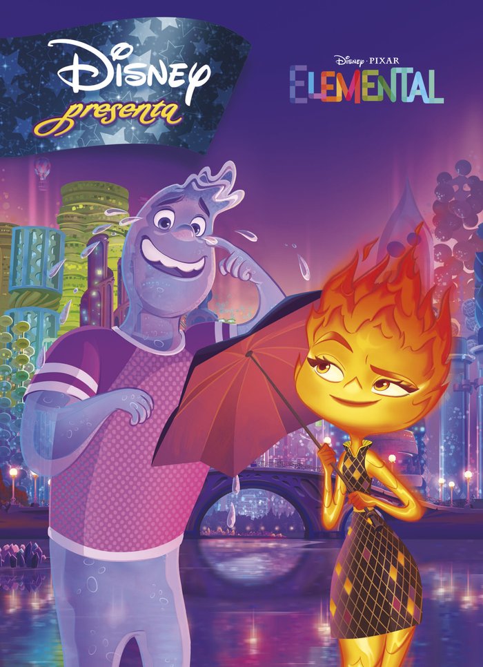 ELEMENTAL. DISNEY PRESENTA, de DISNEY | portada del libro