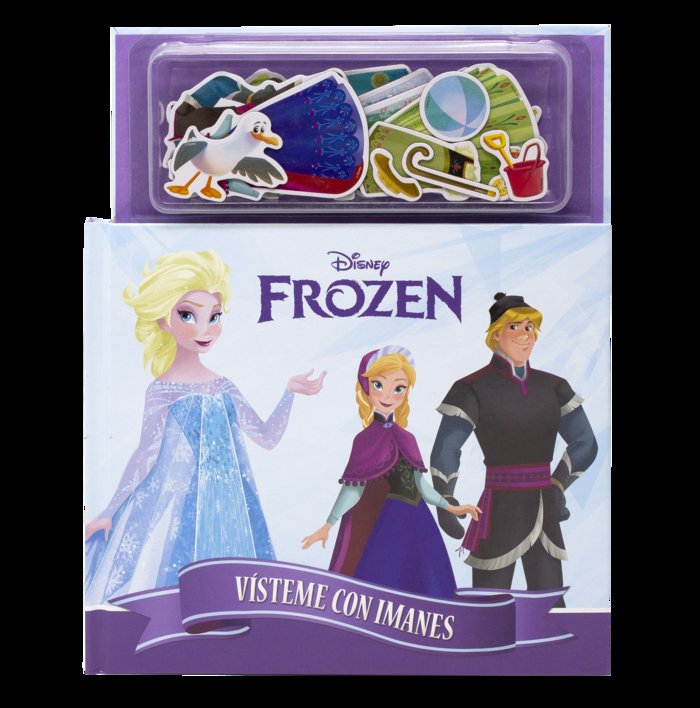 FROZEN VISTEME CON IMANES, de DISNEY | portada del libro
