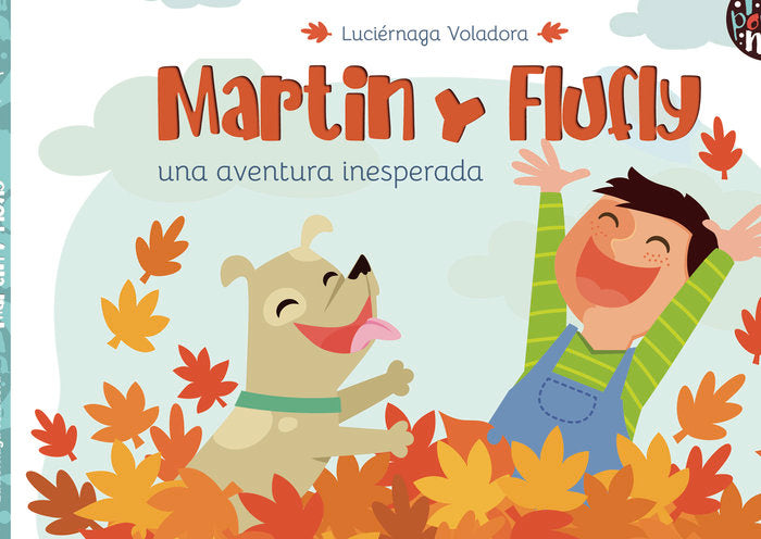 Martin y Flufly una aventura inesperada, de Voladora, Luciérnaga | portada del libro