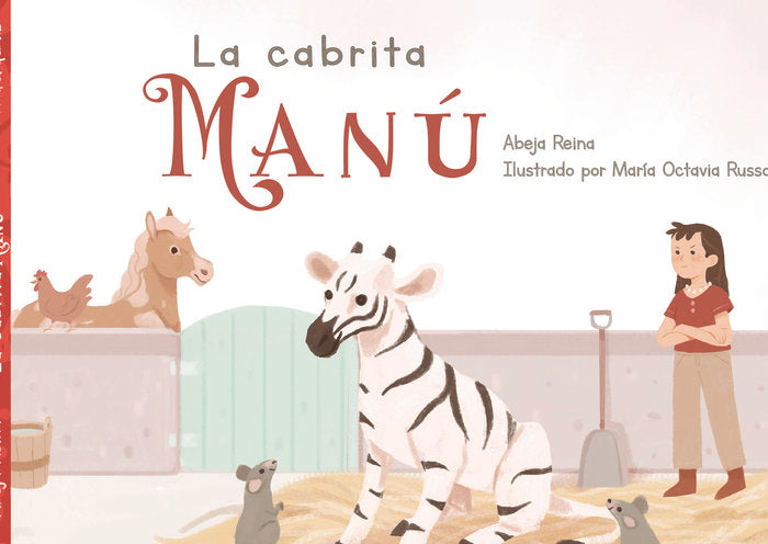 La cabrita Manú, de Reina, Abeja | portada del libro
