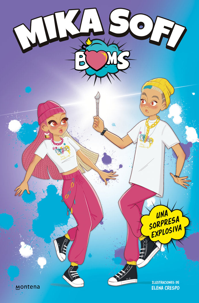 UNA SORPRESA EXPLOSIVA, de MIKA SOFI BOMS | portada del libro