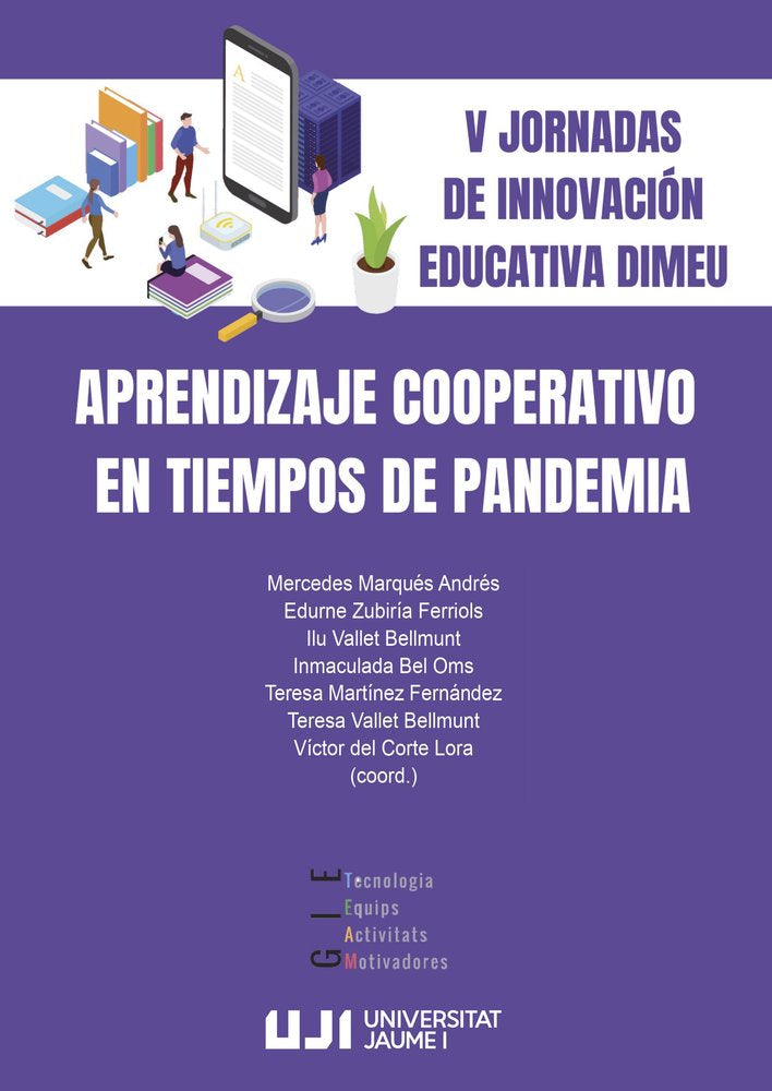 V JORNADAS DE INNOVACION EDUCATIVA DIMEU, de AA.VV. | portada del libro
