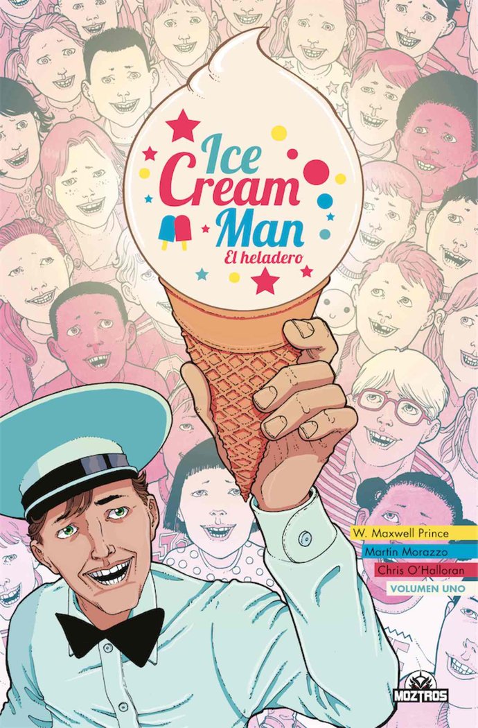 ICE CREAM MAN 1 EL HELADERO, de MORAZZO | portada del libro