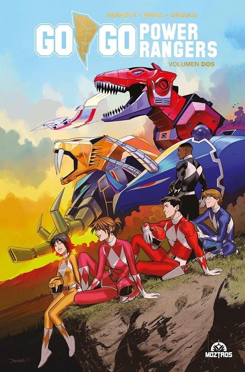 GO GO POWER RANGERS 2, de DAN MORA#RYAN PARROT | portada del libro