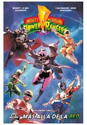 MIGHTY MORPHIN POWER RANGERS 5, de KYLE HIGGINS | portada del libro