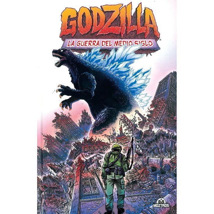 GODZILLA 1 LA GUERRA DEL MEDIO SIGLO, de JAMES STOKOE | portada del libro